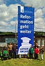 Luther-Banner in Liebenrode (Foto: A. Schwarze)