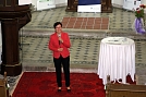 Finanzministerin Heike Taubert spricht ihr Grußwort (Foto: Uwe)