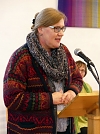Pfarrerin Heizmann berichtet über die vergangenen Jahre (Foto: R. Englert)