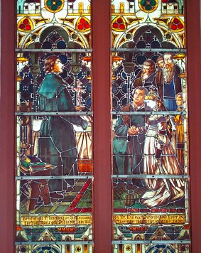Lutherfenster Georg-Marien Kirche (Foto: C. Heimrich)
