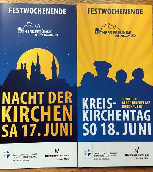 Flyer Nacht der Kirchen und Kreiskirchentag (Foto: A. Schwarze)