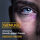 Kampagnenplakat Gewalt gegen Frauen (Bundesregierung)