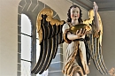 Der Taufengel in der Neust&auml;dter Kirche (Jana Lenz)