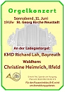 Orgelkonzert 11.6. Neustadt (C. Heimrich)