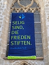 Neues Banner an der Blasiikirche  (W.-J. von Biela)