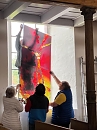 Installation des Werkes von Ludger Hinse in Mackenrode (Sabine Wegner)