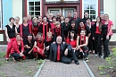 Gospelchor Karibu nach dem Auftritt in Neustadt (M&uuml;ller Hospiz Neustadt)