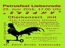 Plakat Petrusfest 2016 (Sabine Wegner)