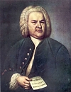 Johann Sebastian Bach - Gem&auml;lde von Elias Gottlob Hau&szlig;mann (wikipedia.de)