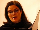 Anja Daniela Wagner, die Alt-Stimme des Konzerts (Foto: R. Englert)