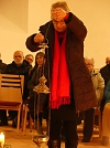 Gar nicht so einfach - Andrea Patze ist hochkonzentriert (Foto: R. Englert)