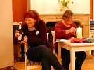 Und beim Anspiel geht auch schon mal was daneben ;-) (Foto: R. Englert)