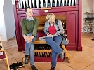 Flott noch ein Interview mit der TA (Foto: R. Englert)