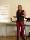 Tagesplanung mit Dr. Michael Funke von Die Beraterwerkstatt Leipzig (Foto: R. Englert)