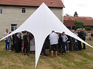 Das zweite Taufzelt (Foto: R. Englert)