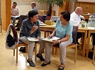 Gegenseitiges Interview (Foto: R. Englert)