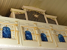 Der Organist Michael Martens führte noch den Zimbelstern vor (Foto: R. Englert)
