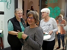 Gespräche in der Mittagspause (Foto: R. Englert)