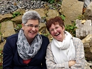 Zusammen lachen - Frauke Wurzbacher-Müller & Kathrin Schwarze (Foto: R. Englert)