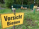 Die Bienenkörbe und allerlei mehr (Foto: R. Englert)