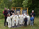 Der Mann mit Hut ist der aktuelle Kirmesschulze Nico Gebhardt, er vertritt den Kirmesschöffenverein - einer der Sponsoren (Foto: R. Englert)