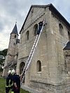 Schützenhilfe der Feuerwehr  (Foto: D. Redieske)