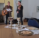 Abendmahlsandacht mal anders (Foto: EVKS)