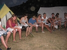 Thematische Abende und Abendgebet - das Singen durfte nicht fehlen (Foto: Tina Bäske)