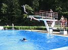 Waldbad Zorge mit Konfis (Foto: Claus Conrad)