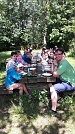 Gemeinsames Mittagessen (Foto: Corina Sänger)