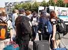 Manche Gepäckstücke sind sehr imposant (Foto: R. Englert)