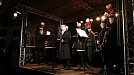 Lebendiger Adventskalender in Bleicherode - dieses Mal war der Pfarrer an der Reihe (Foto: KG Bleicherode)