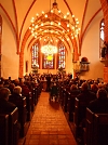 So warm die Farben des Bildes, so warm wurde uns ums Herz (Foto: R. Englert)