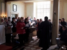 Der Chor hatte zahlreiche neue Lieder einstudiert für diesen Fest-Gottesdienst (Foto: R. Englert)