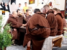 Die Mönche (Foto: R. Englert)