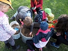 Jetzt darf gebuddelt werden (Foto: R. Englert)