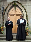 Superintendent Andreas Schwarze & Pfarrer Werner Heizmann (Foto: R. Englert)
