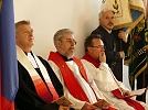 Prädikant Dr. Chr. Maletz, Pfarrer Seideneck und Pfarrer Hentrich (Foto: R. Englert)