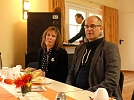Bürgermeinsterin B. Krumm und Landrat M. Jendricke (Foto: R. Englert)