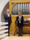 Und auch ein Schokonikolaus für Margarita Yeromina (Foto: R. Englert)