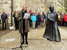 Jutta Krauth sprach ein Grußwort (Foto: R. Englert)