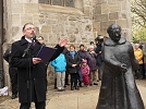 Ansprache unseres Superintendenten Andreas Schwarze, der die richtigen Worte zum Menschen Luther und zur Reformation fand (Foto: R. Englert)