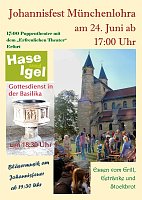 Johannisfest in M&uuml;nchenlohra (Eduard Seifert)