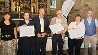 Direkt nach der Unterzeichnung - Corina S&auml;nger, Annegret Steinke, Olaf Beykirch, Sup. Christian Beuchel, Sup. Steffi Wiegleb, Andre Barthel (Regina Englert)