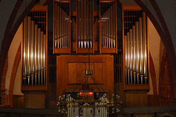 Die Orgel in St. Blasii, Nordhausen (Foto: M. Kremzow)