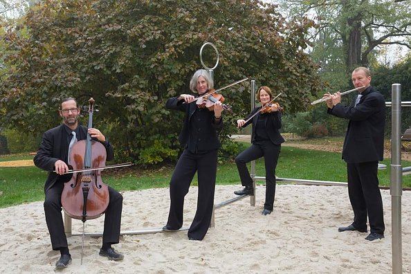 Das Nordhäuser Flötenquartett  (Foto: K. Cieslak)