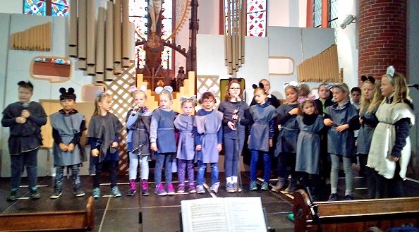 „Aufstand der Orgelmäuse“, Musicalwoche 2019 in Ilfeld (Foto: V. Kremzow)