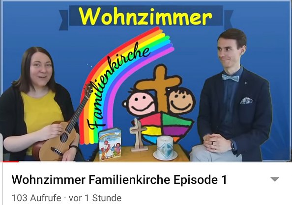 Wohnzimmer-Familienkirche online (Foto: Regina Englert)