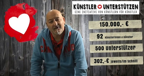 Künstler unterstützen  (Foto: YouTube )