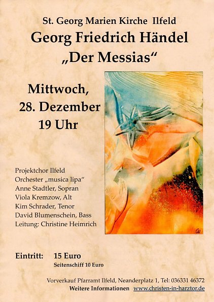 Messias in Ilfeld (Foto: C. Heimrich)
